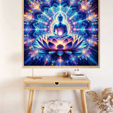 Lotus Flower Buddha — Diamond Painting Kit, product view 2
