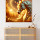 Beautiful Unicorn — Diamond Painting Kit, product view 2