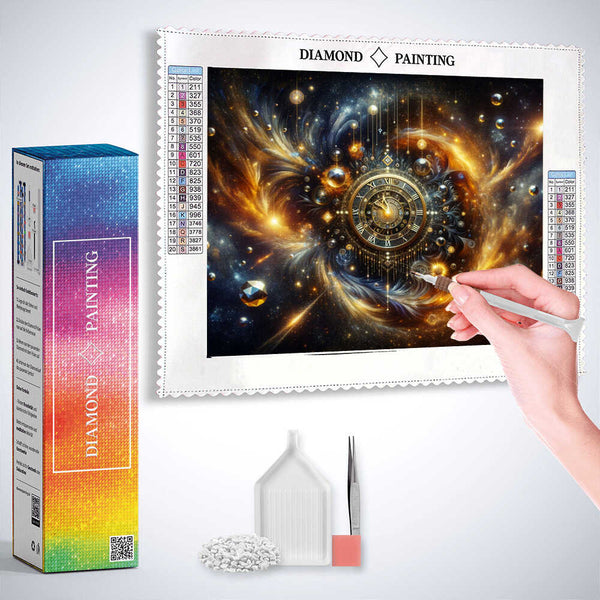 A Journey through Time — Diamond Painting Kit, product view 3