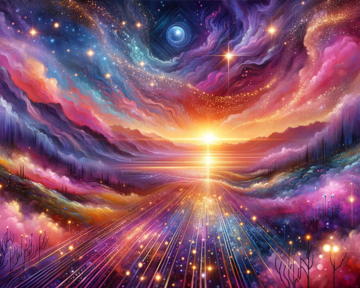The Fantasy Landscape — Diamond Painting Kit design