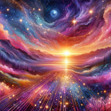 The Fantasy Landscape — Diamond Painting Kit design