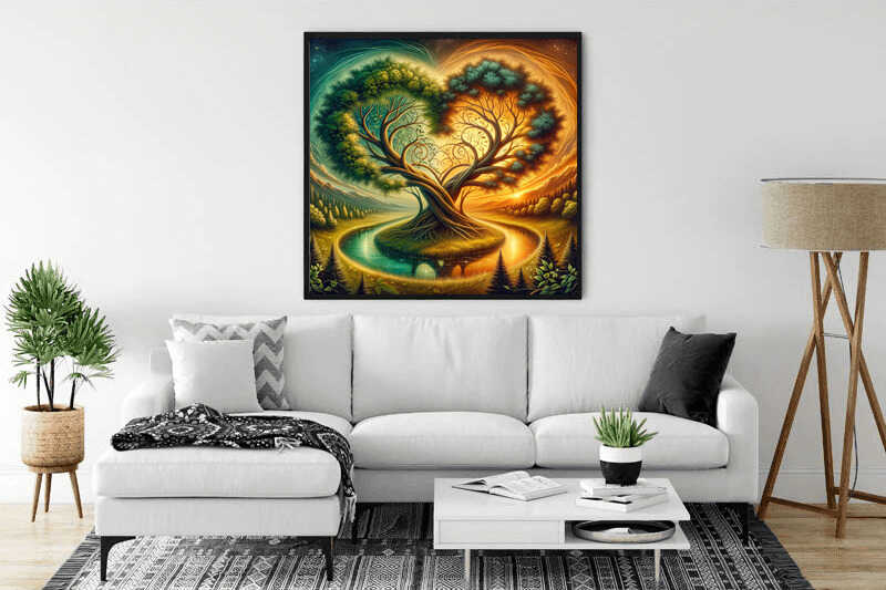 Whispers of time — Diamond Painting Kit, product view 2