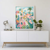 A Dreamlike Mediterranean Oasis — Diamond Painting Kit, product view 2