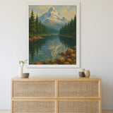 The Mirror of Stillness — Diamond Painting Kit, product view 2