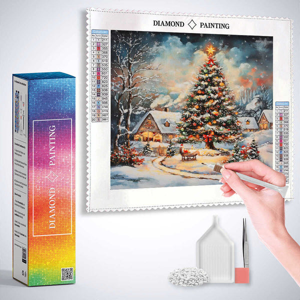Christmas Magic — Diamond Painting Kit, product view 3