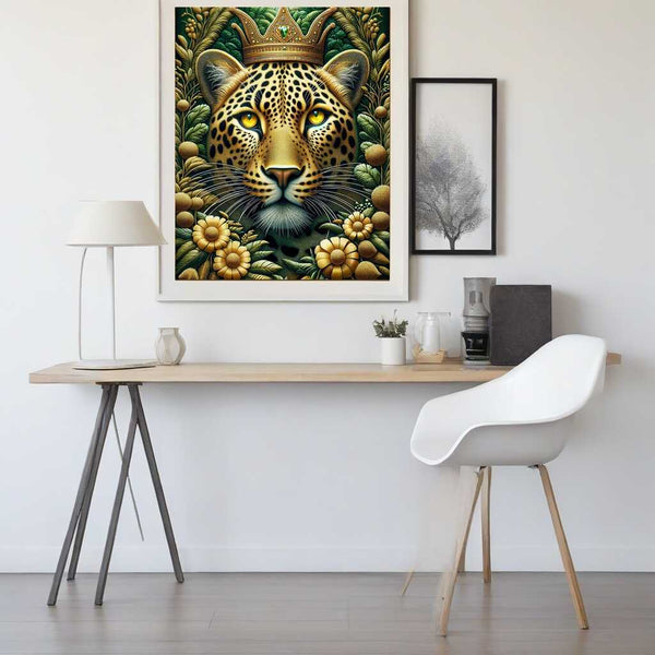 King of the animals (DP-0688) — Diamond Painting Kit, product view 2