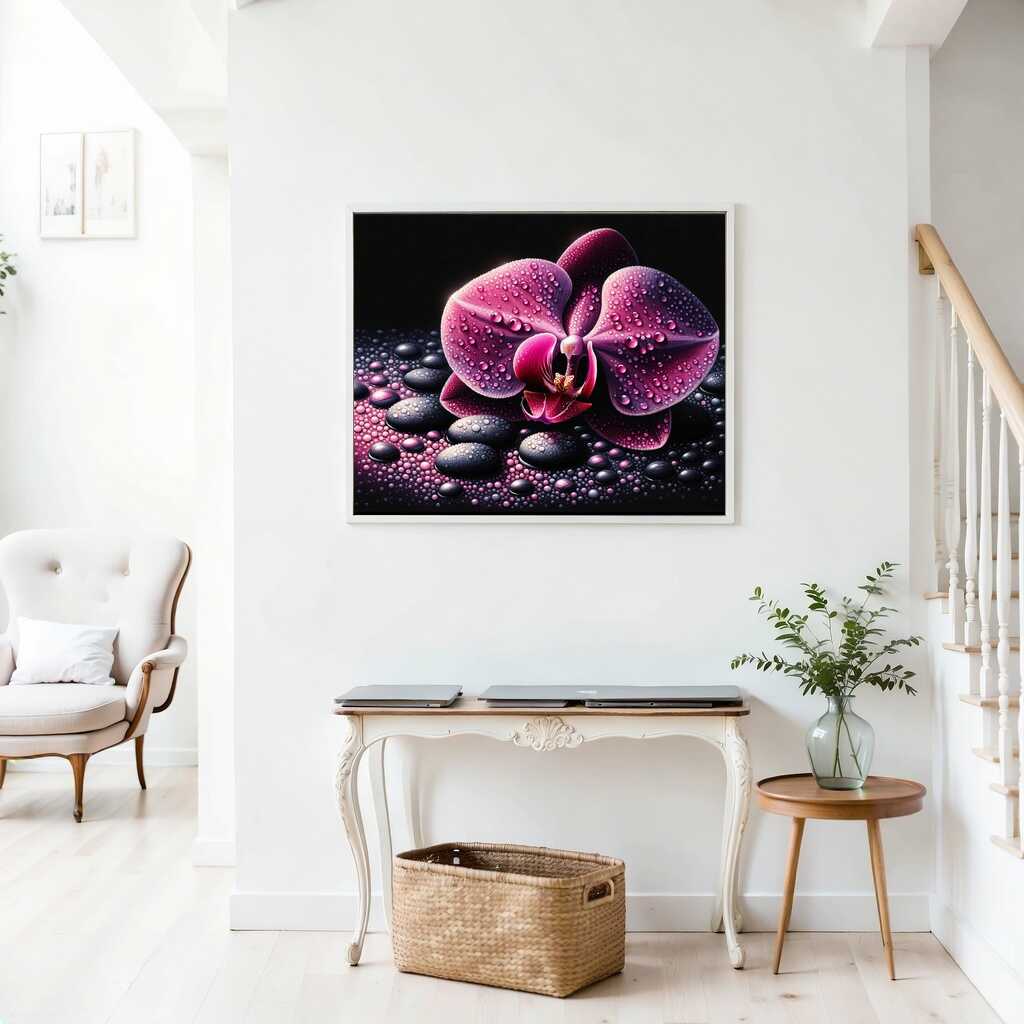 The Grand Orchid — Diamond Painting Kit, product view 2
