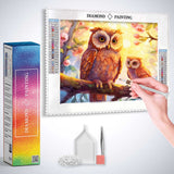 Enchanted Companions: Mother and Child — Diamond Painting Kit, product view 3