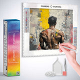 A Figure in Focus — Diamond Painting Kit, product view 3