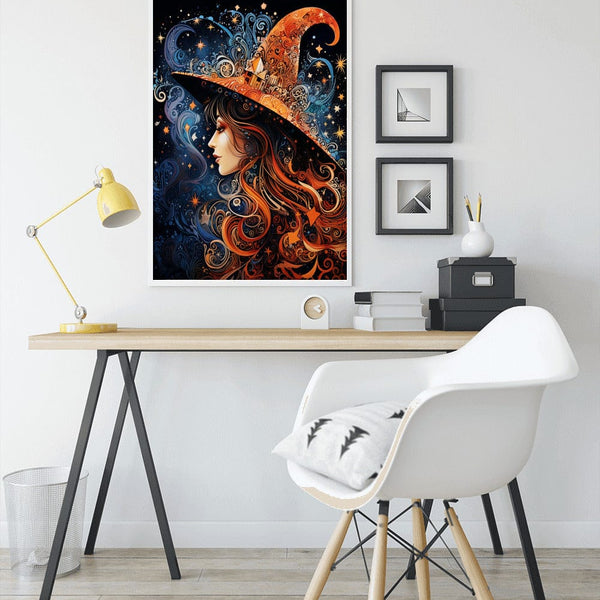 Witch cooking — Diamond Painting Kit, product view 3