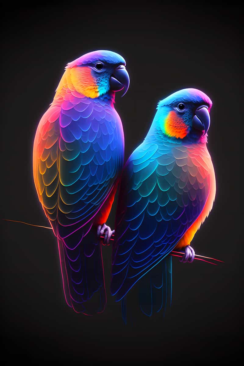 Birds Lovers — AB Diamond Painting Kit design