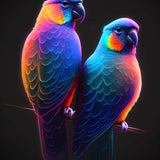 Birds Lovers — AB Diamond Painting Kit design