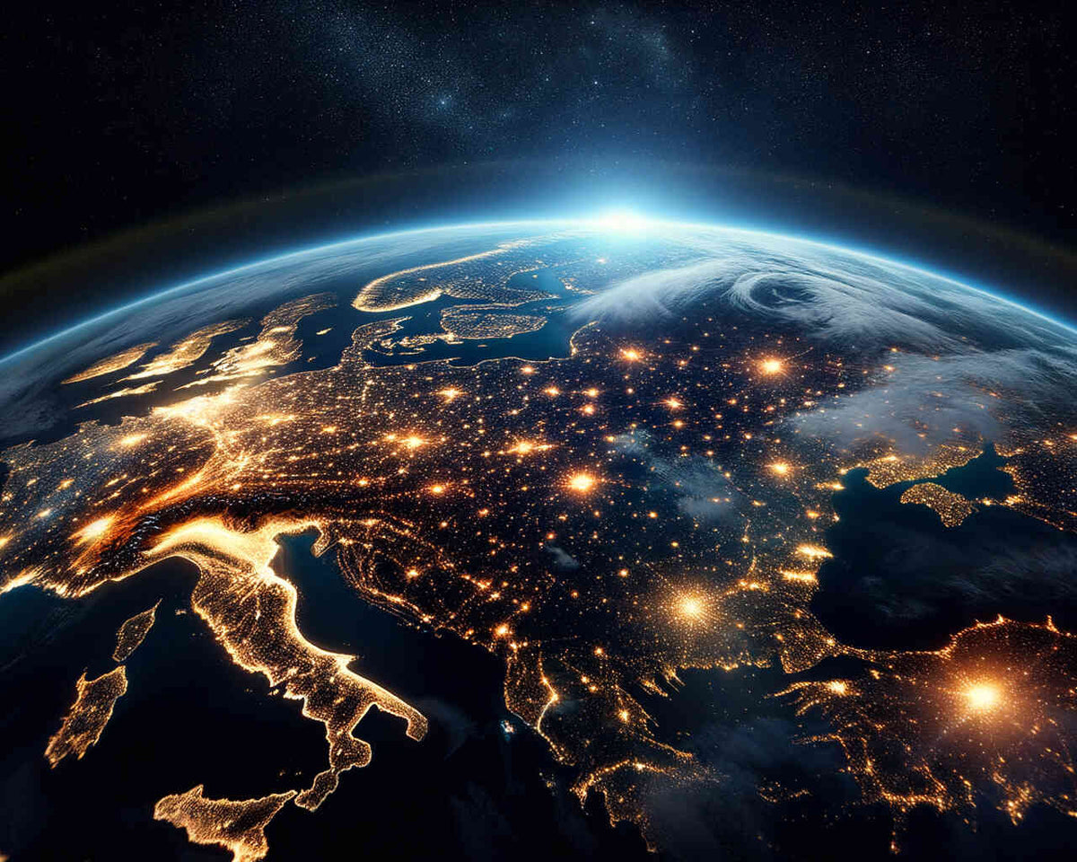 Enlightened Earth — Diamond Painting Kit design