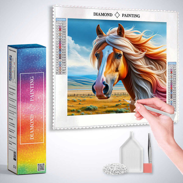 Whispers of the Wind — Diamond Painting Kit, product view 3