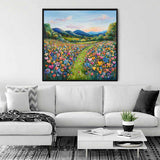 The Tulip-Lined Path — Diamond Painting Kit, product view 2