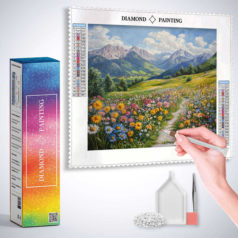 The Path of Color — Diamond Painting Kit, product view 3