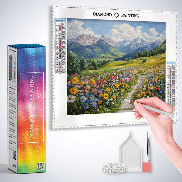 The Path of Color — Diamond Painting Kit, product view 3