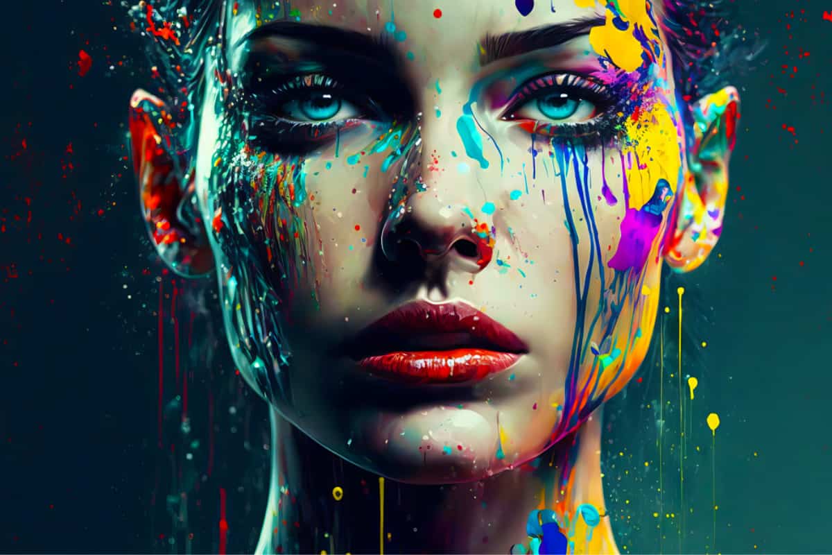Mourning Rain — AB Diamond Painting Kit design