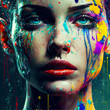 Mourning Rain — AB Diamond Painting Kit design