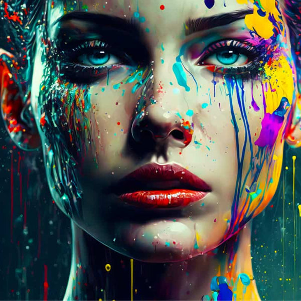 Mourning Rain — AB Diamond Painting Kit design
