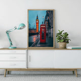 London, telephone box — Diamond Painting Kit, product view 3