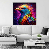 The Colorful Phoenix — Diamond Painting Kit, product view 2