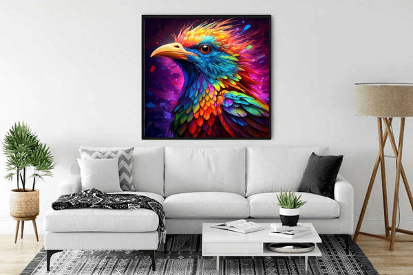 The Colorful Phoenix — Diamond Painting Kit, product view 2