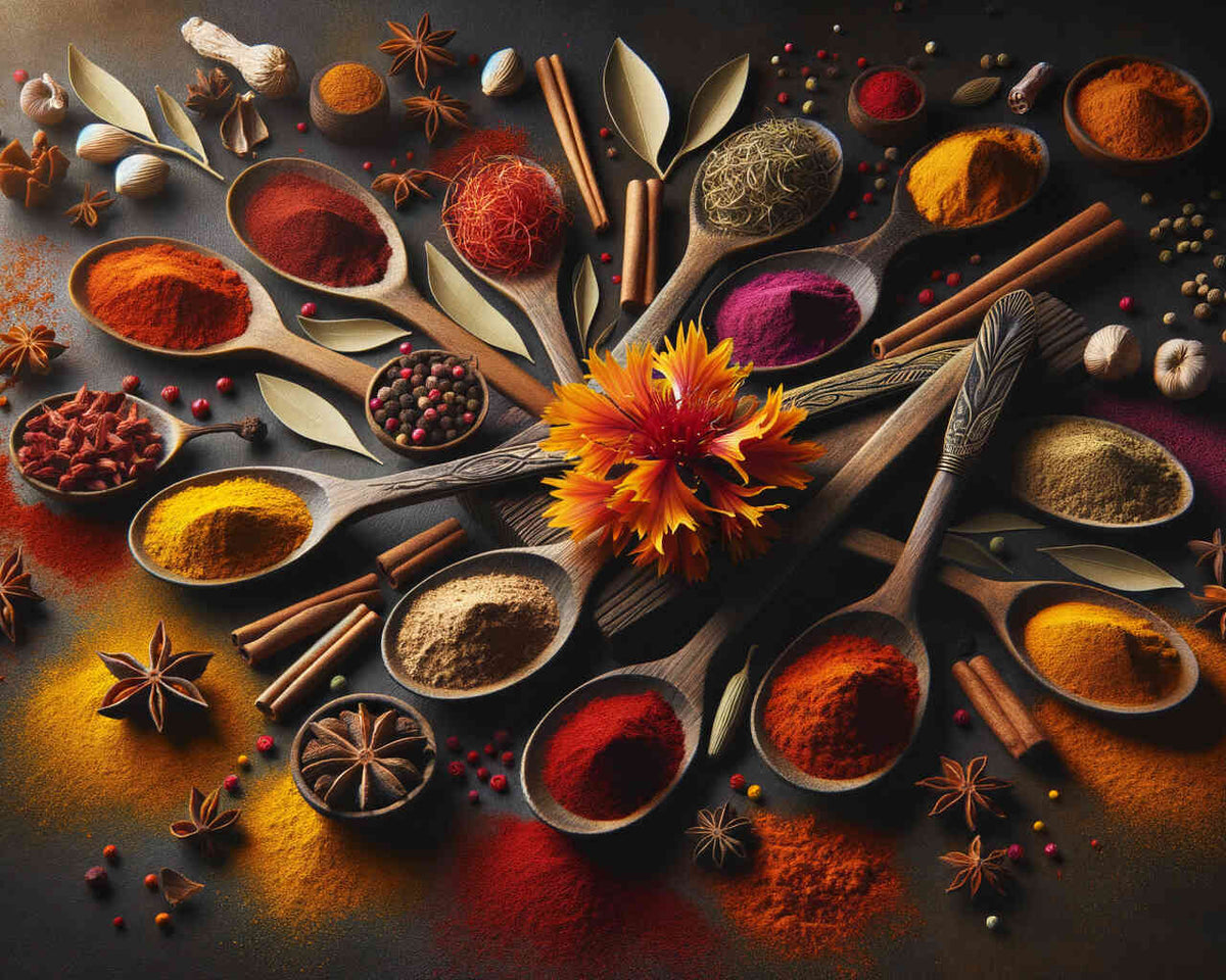 The Spice Flower — Diamond Painting Kit design