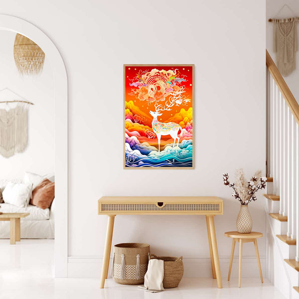 Sea Deer — AB Diamond Painting Kit, product view 3
