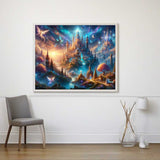 The Fantasy Castle — Diamond Painting Kit, product view 2