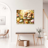 Bunnies and Easter Eggs — Diamond Painting Kit, product view 2