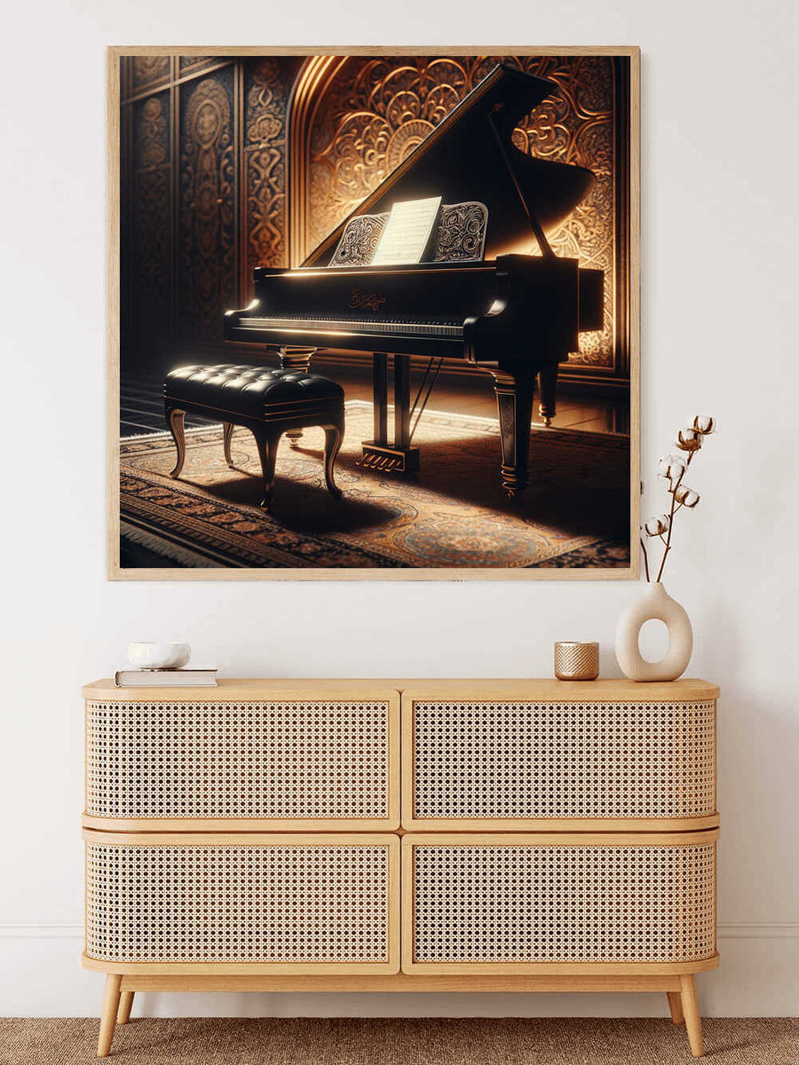 Elegy in Black — Diamond Painting Kit, product view 2