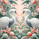 Crane couple — Diamond Painting Kit design
