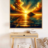 Dreamlike sunset — Diamond Painting Kit, product view 2