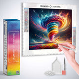 Color storm of emotions — Diamond Painting Kit, product view 3