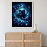 Panther in space — Diamond Painting Kit, product view 2