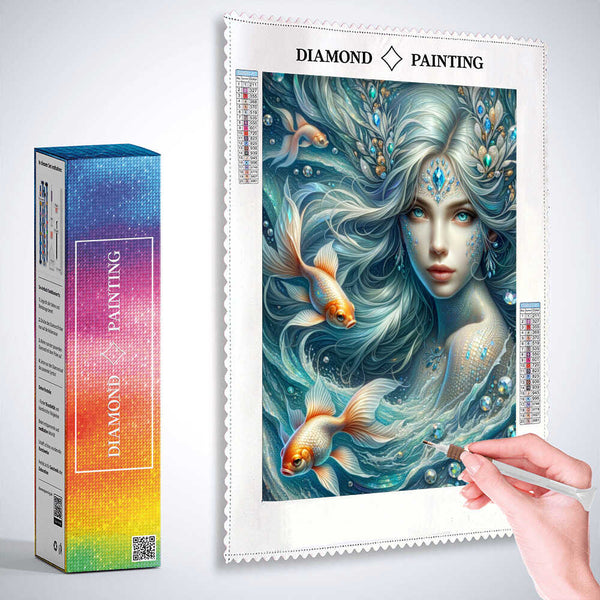 Water woman — Diamond Painting Kit, product view 2