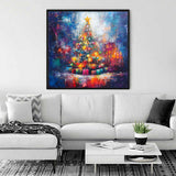 Abstract Festive Sparkle — Diamond Painting Kit, product view 2