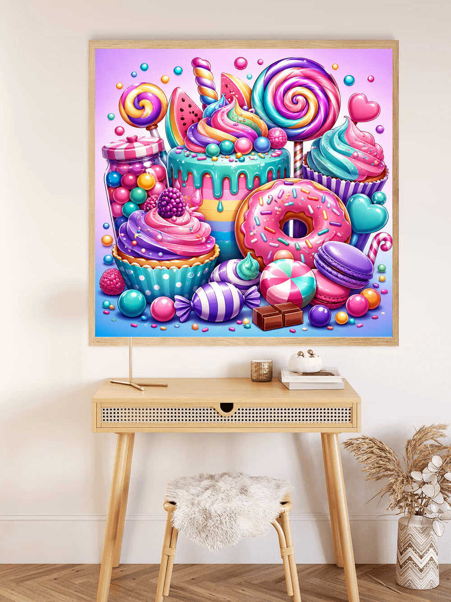 Sweet Temptations — Diamond Painting Kit, product view 2