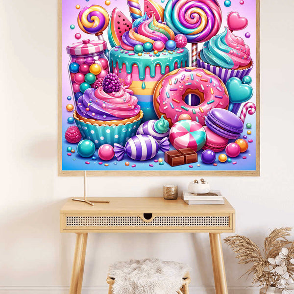 Sweet Temptations — Diamond Painting Kit, product view 2