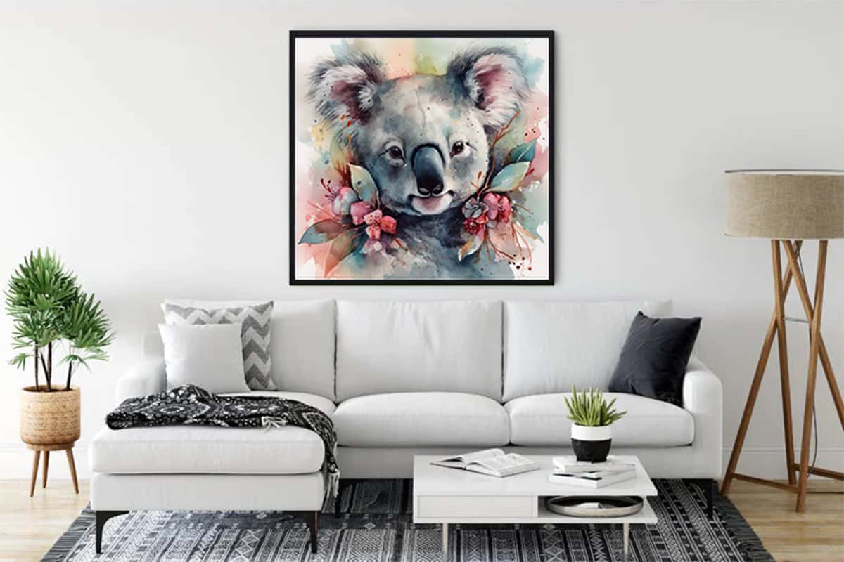 Cuddly Koala — Diamond Painting Kit, product view 3