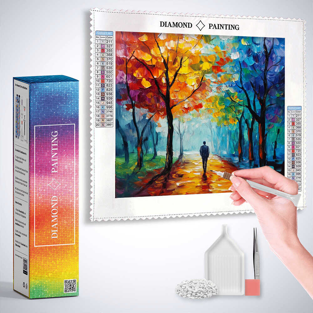 Colors of Reflection — Diamond Painting Kit, product view 3