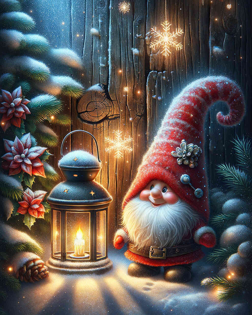Christmas elf — Diamond Painting Kit design