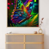 Radiant Butterfly — AB Diamond Painting Kit, product view 3