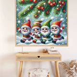 Merry Christmas, elves — Diamond Painting Kit, product view 2