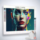 Mourning Rain — AB Diamond Painting Kit, product view 2