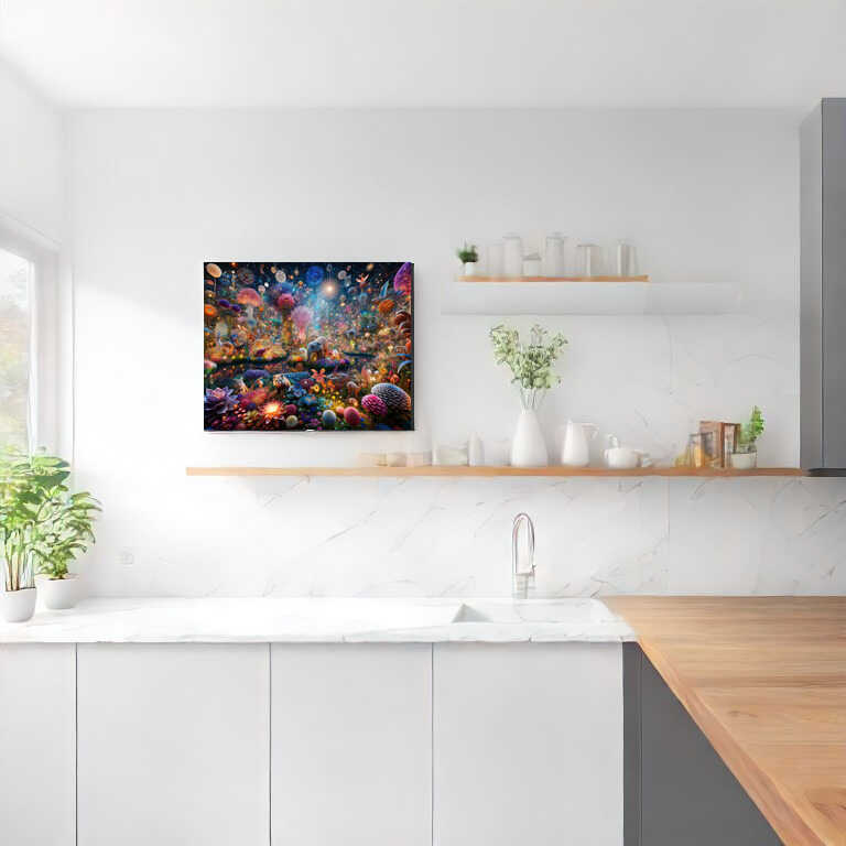Cosmos of Fantasy — Diamond Painting Kit, product view 2