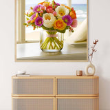 Flower arrangement on the beach — Diamond Painting Kit, product view 3