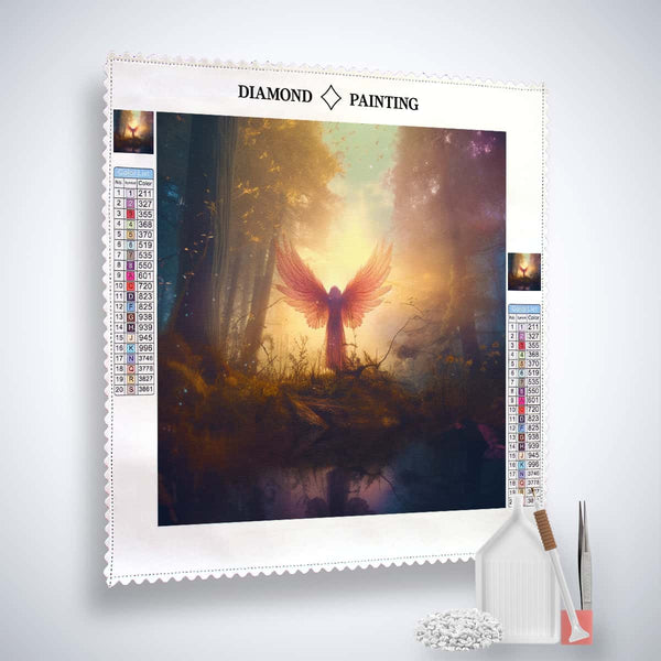 Nature Angel — Diamond Painting Kit, product view 2