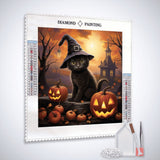 Witch kittens — Diamond Painting Kit, product view 2
